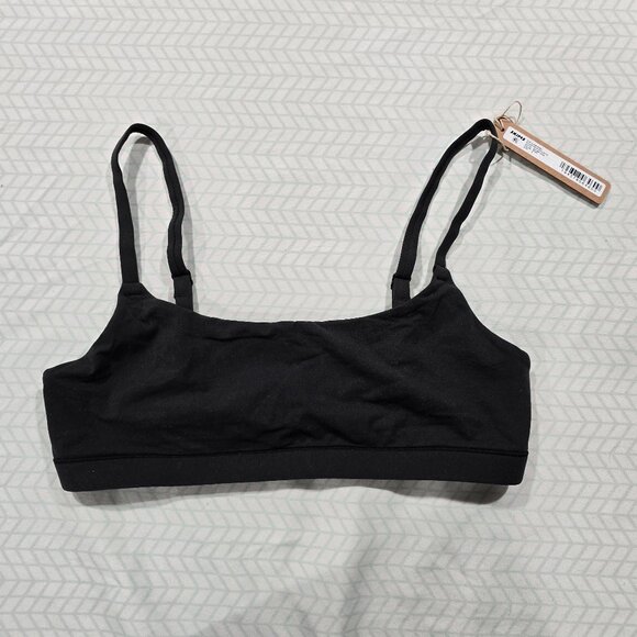 SKIMS Other - SKIMS Fits Everybody Scoop Onyx Bralette Size S NWT